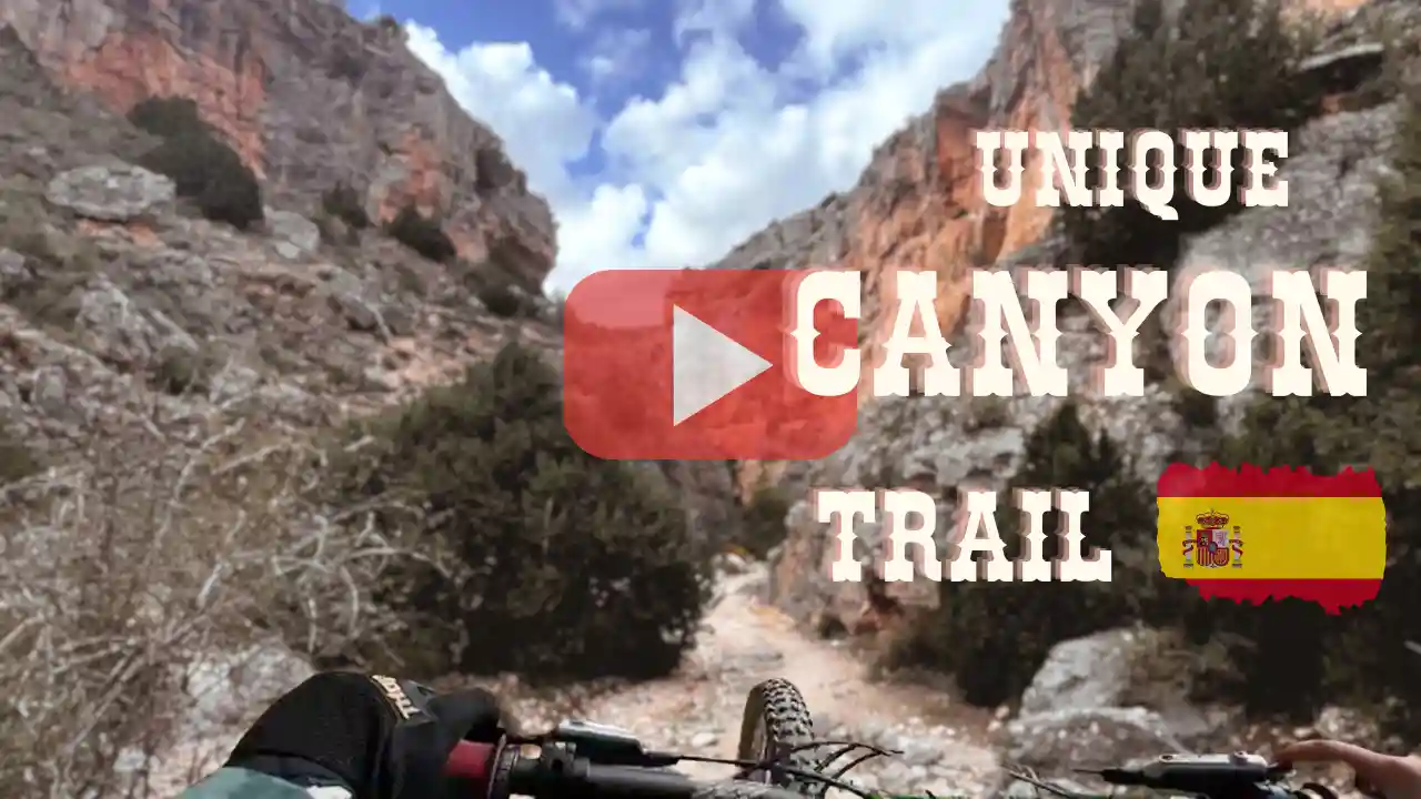 UNIQUE MTB in canyon 🏜️ HIDDEN trails 2- 🇪🇸 Spain, Jaraba