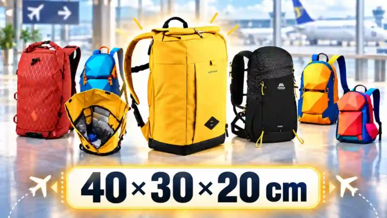 best personal item backpack 40x30x20
